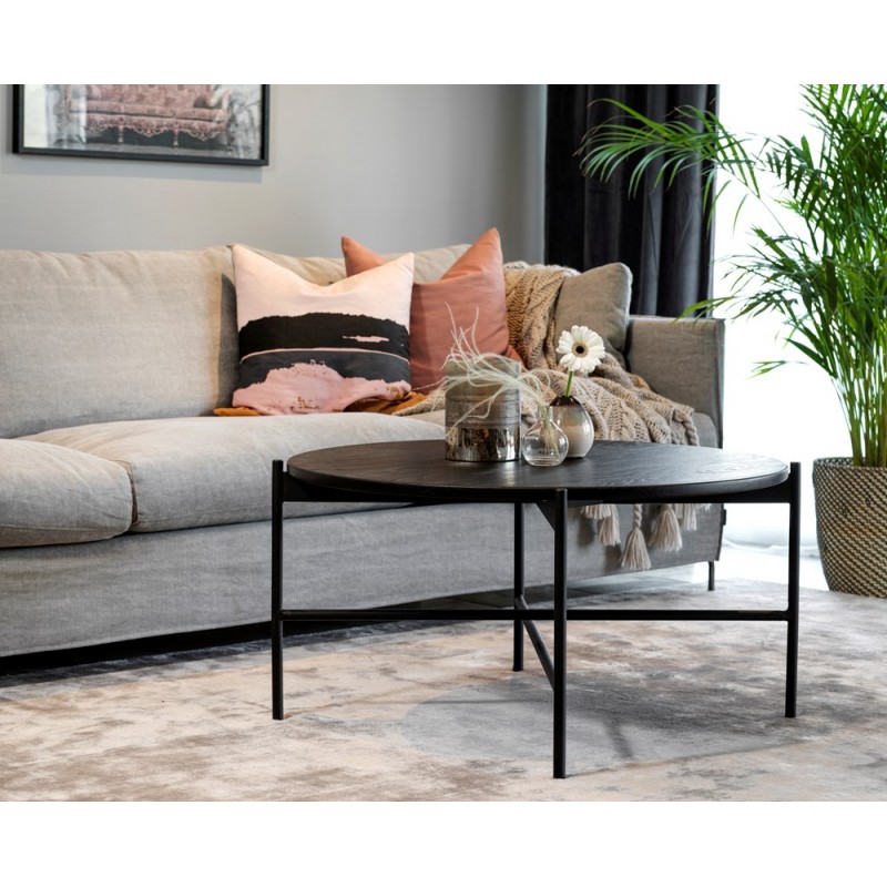 RO Skye Coffee Table 89x89 Black